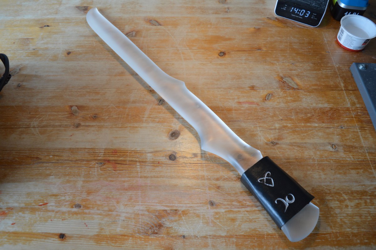 Engraving in Leather